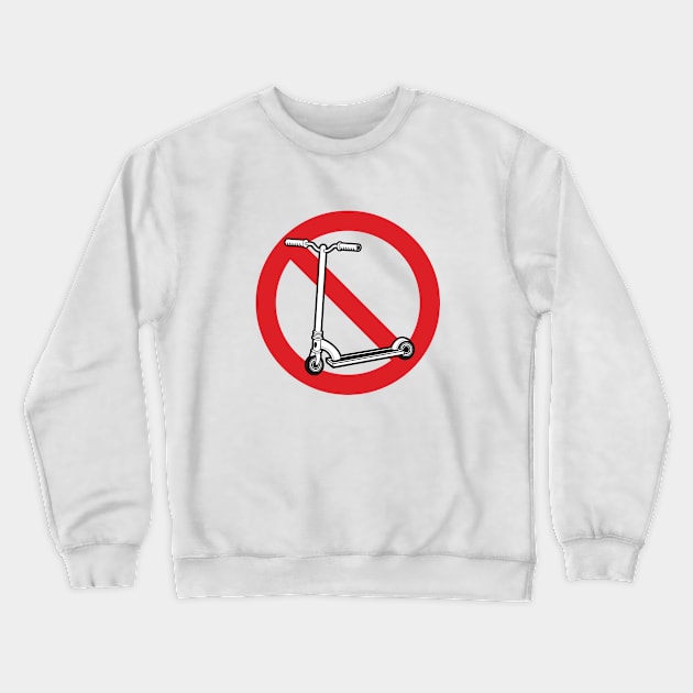 Scooter Free Zone Crewneck Sweatshirt by Woah_Jonny